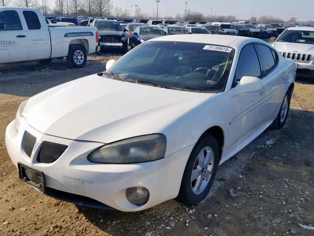 2G2WP552061156750 - 2006 PONTIAC GRAND PRIX WHITE photo 2