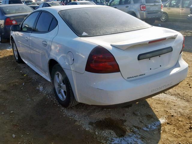 2G2WP552061156750 - 2006 PONTIAC GRAND PRIX WHITE photo 3