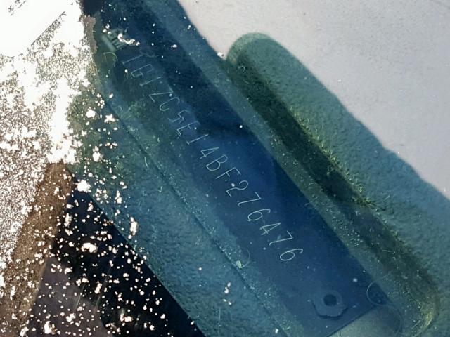 1G1ZC5E14BF276476 - 2011 CHEVROLET MALIBU 1LT 灰色 照片 10