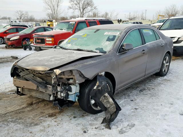 1G1ZC5E14BF276476 - 2011 CHEVROLET MALIBU 1LT 灰色 照片 2
