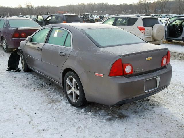 1G1ZC5E14BF276476 - 2011 CHEVROLET MALIBU 1LT 灰色 照片 3