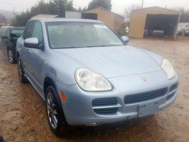 WP1AB29P76LA69316 - 2006 PORSCHE CAYENNE S BLUE photo 1