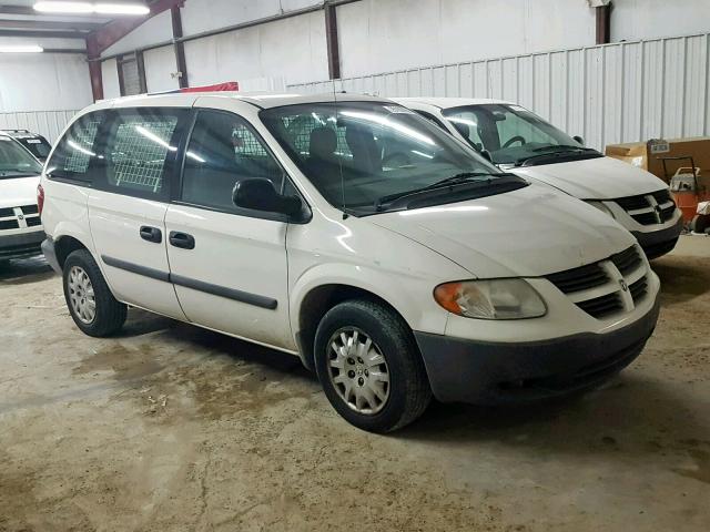 1D4GP21E66B512068 - 2006 DODGE CARAVAN C/ WHITE photo 1