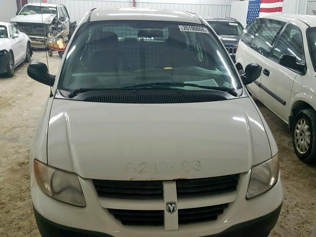 1D4GP21E66B512068 - 2006 DODGE CARAVAN C/ WHITE photo 9