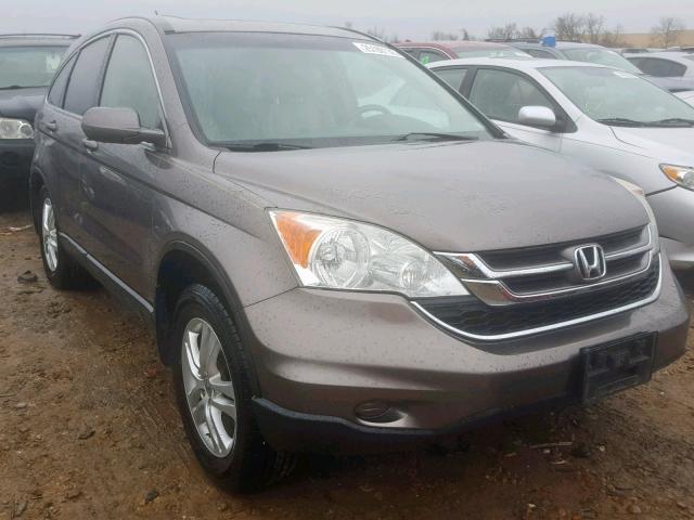 5J6RE4H75AL090130 - 2010 HONDA CR-V EXL GRAY photo 1