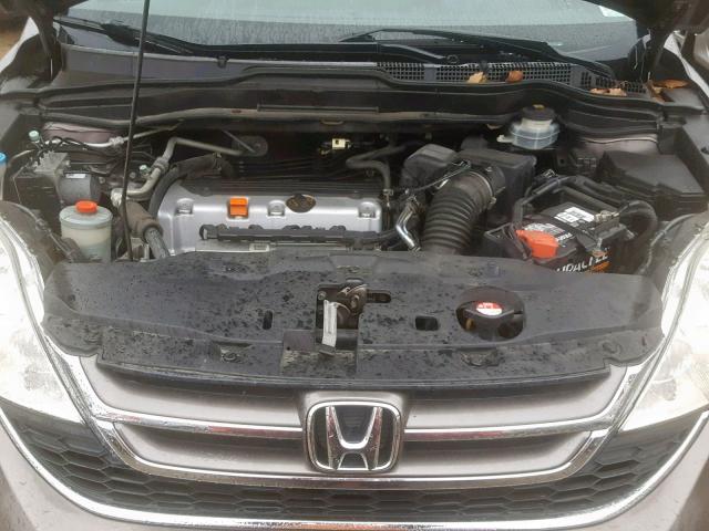 5J6RE4H75AL090130 - 2010 HONDA CR-V EXL GRAY photo 7