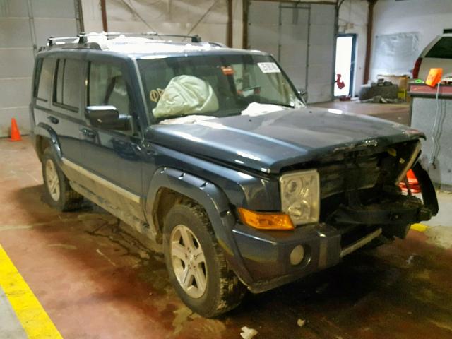 1J4RG5GT4AC109510 - 2010 JEEP COMMANDER BLACK photo 1