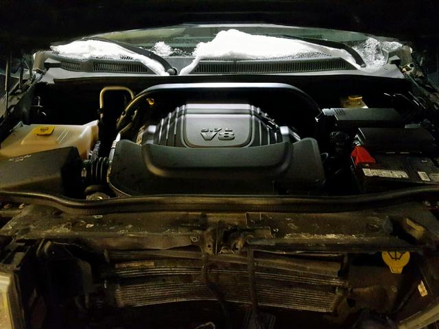 1J4RG5GT4AC109510 - 2010 JEEP COMMANDER BLACK photo 7