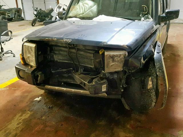 1J4RG5GT4AC109510 - 2010 JEEP COMMANDER BLACK photo 9