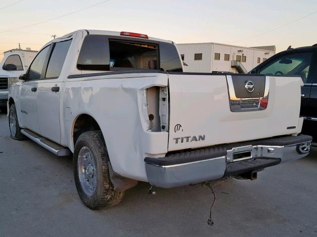 1N6BA0EK9BN320811 - 2011 NISSAN TITAN S WHITE photo 3