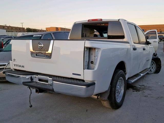 1N6BA0EK9BN320811 - 2011 NISSAN TITAN S WHITE photo 4