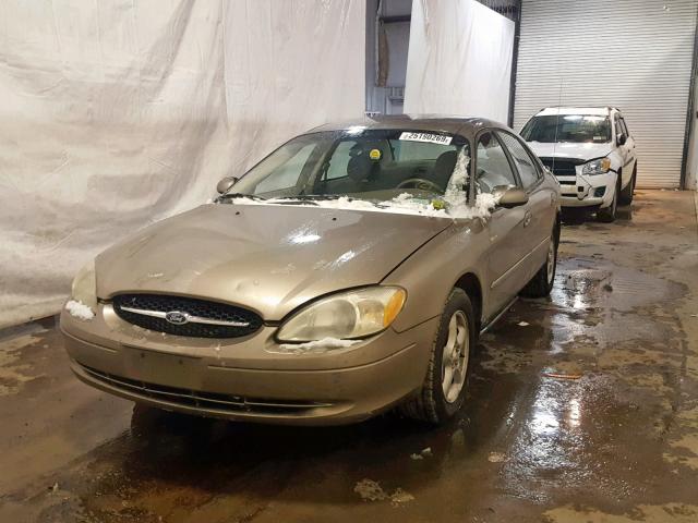 1FAFP55263G156946 - 2003 FORD TAURUS SES TAN photo 2