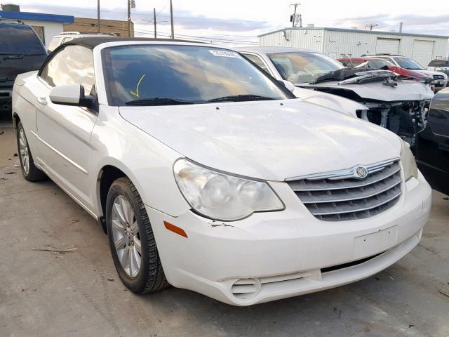 1C3BC5ED3AN127925 - 2010 CHRYSLER SEBRING TO WHITE photo 1