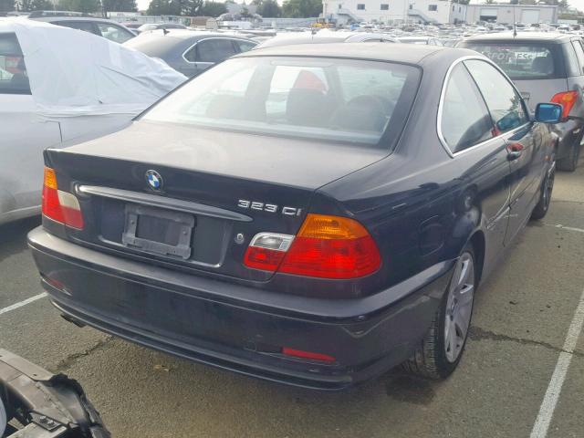 WBABM3349YJN65444 - 2000 BMW 323 CI BLACK photo 4