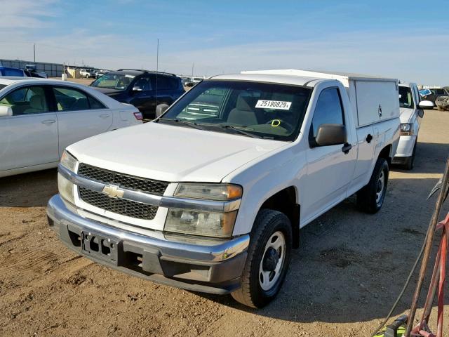 1GBHSBDE1A8141648 - 2010 CHEVROLET COLORADO WHITE photo 2