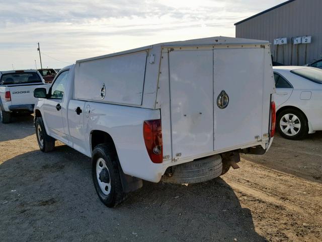 1GBHSBDE1A8141648 - 2010 CHEVROLET COLORADO WHITE photo 3