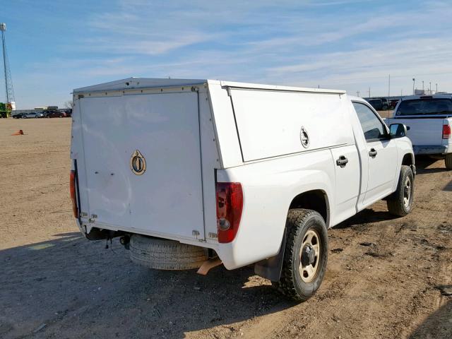 1GBHSBDE1A8141648 - 2010 CHEVROLET COLORADO WHITE photo 4