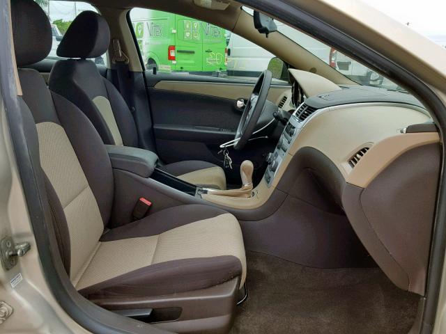 1G1ZB5EB5AF130761 - 2010 CHEVROLET MALIBU LS Qəhvəyi foto 5