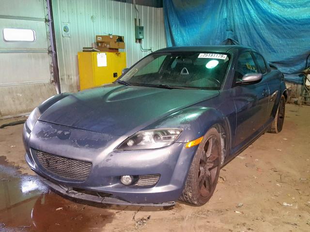 JM1FE173X70212402 - 2007 MAZDA RX8 GRAY photo 2