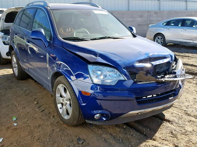 3GNAL4EK2DS536614 - 2013 CHEVROLET CAPTIVA LT BLUE photo 1