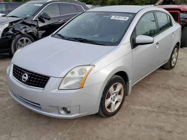 3N1AB61E89L664643 - 2009 NISSAN SENTRA 2.0 SILVER photo 2