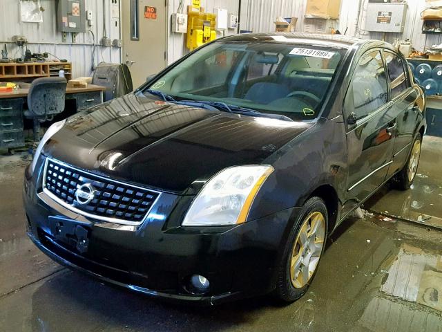 3N1AB61E18L677426 - 2008 NISSAN SENTRA 2.0 BLACK photo 2