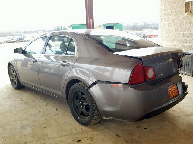 1G1ZA5EU1BF229955 - 2011 CHEVROLET MALIBU LS BROWN photo 3