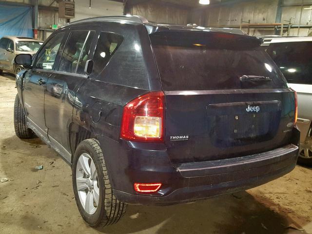 1J4NT1FB7BD137485 - 2011 JEEP COMPASS SP BLACK photo 3