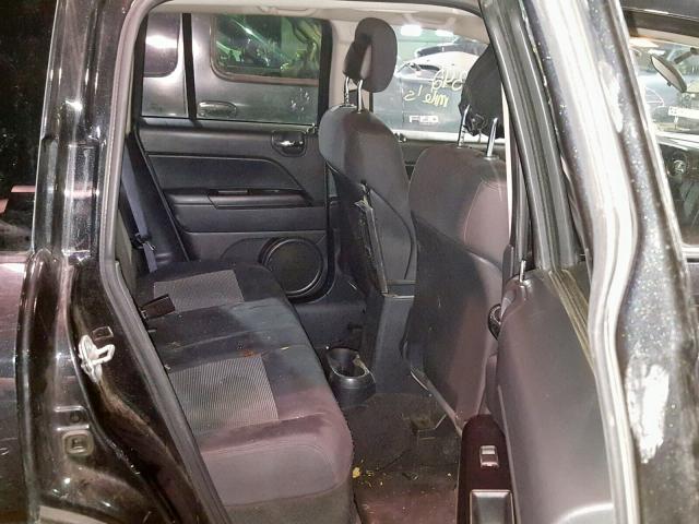 1J4NT1FB7BD137485 - 2011 JEEP COMPASS SP შავი ფოტო 6