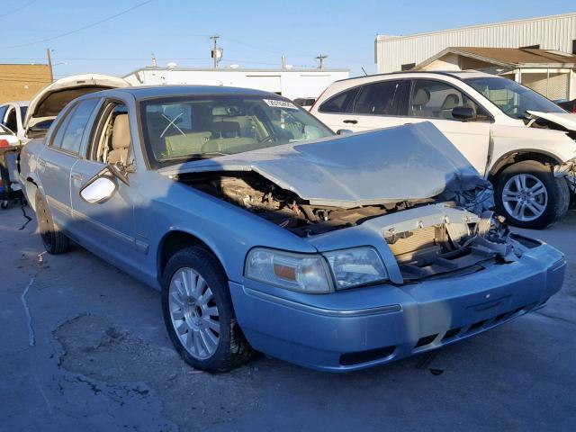 2MEHM75V89X631998 - 2009 MERCURY GRAND MARQ BLUE photo 1