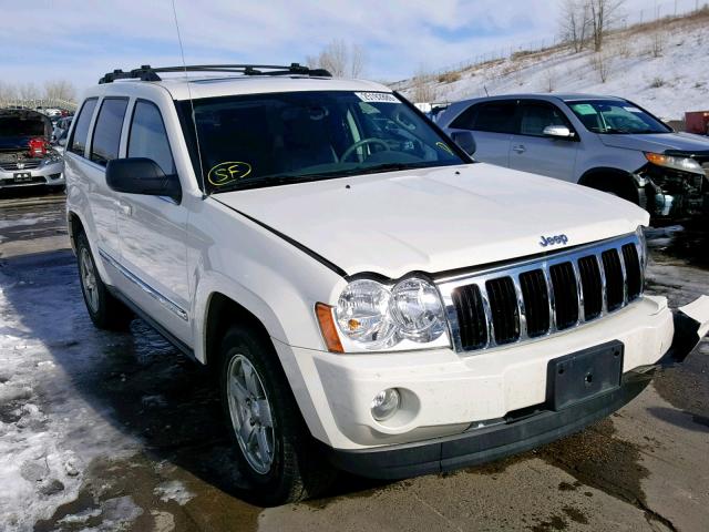 1J4HR58N86C256989 - 2006 JEEP GRAND CHER WHITE photo 1