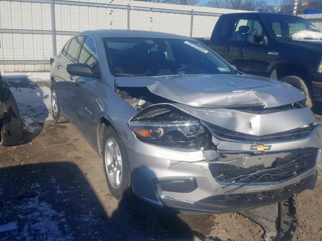 1G1ZB5ST9HF173796 - 2017 CHEVROLET MALIBU LS SILVER photo 1