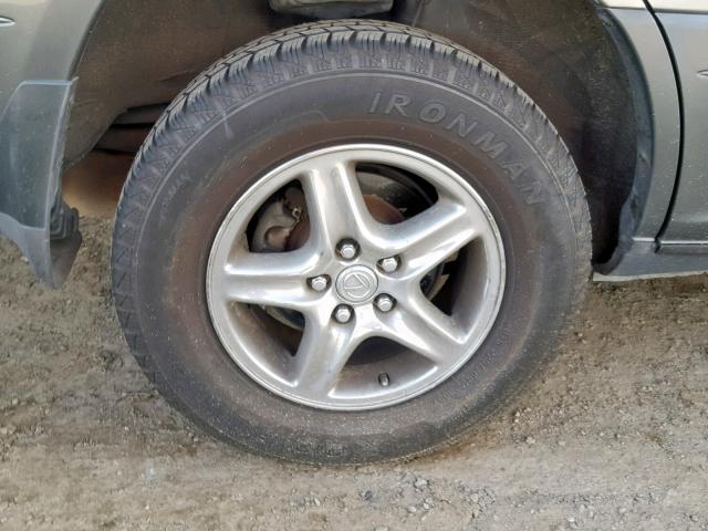 JT6HF10U7Y0144822 - 2000 LEXUS RX 300 GRAY photo 9