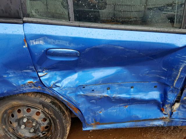 KNADE163076217806 - 2007 KIA RIO 5 SX BLUE photo 6