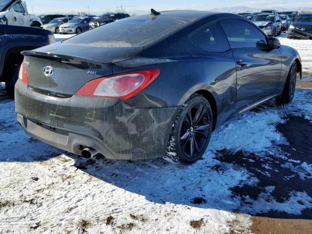 KMHHT6KD3BU059550 - 2011 HYUNDAI GENESIS CO BLACK photo 4