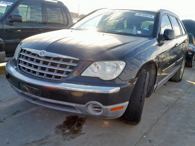 2A8GM68XX7R363793 - 2007 CHRYSLER PACIFICA T BLACK photo 2