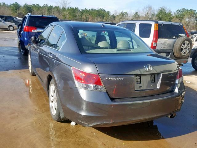 1HGCP26809A031971 - 2009 HONDA ACCORD EXL GRAY photo 3