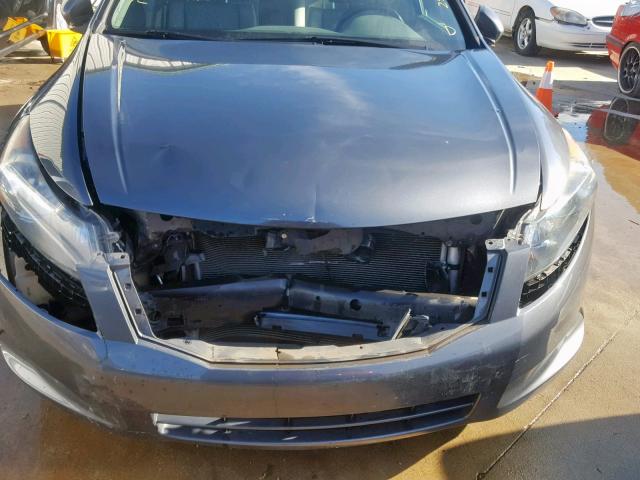 1HGCP26809A031971 - 2009 HONDA ACCORD EXL GRAY photo 9