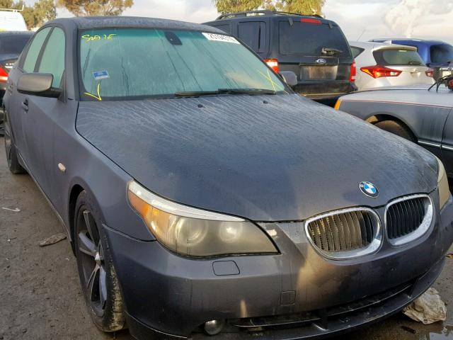 WBANA73555B815998 - 2005 BMW 530 I CHARCOAL photo 1