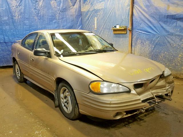 1G2NF52T41M618882 - 2001 PONTIAC GRAND AM S GOLD photo 1