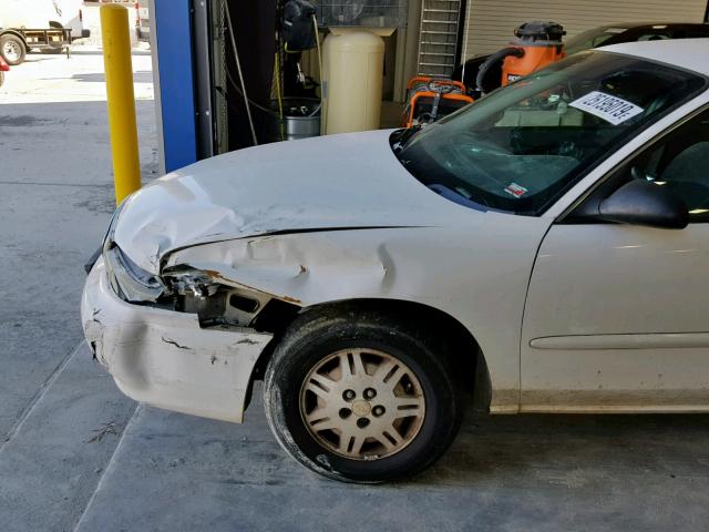 2G4WS52J741282019 - 2004 BUICK CENTURY CU WHITE photo 9