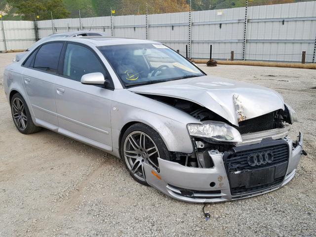 WAUAF78E05A546016 - 2005 AUDI A4 2.0T SILVER photo 1