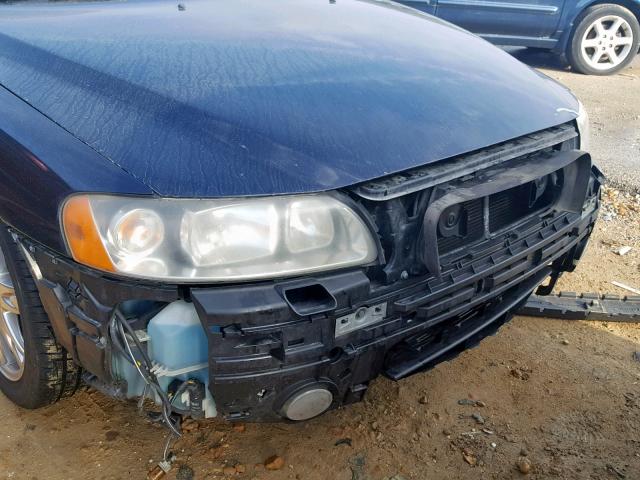 YV1RS592252445171 - 2005 VOLVO S60 2.5T BLUE photo 10