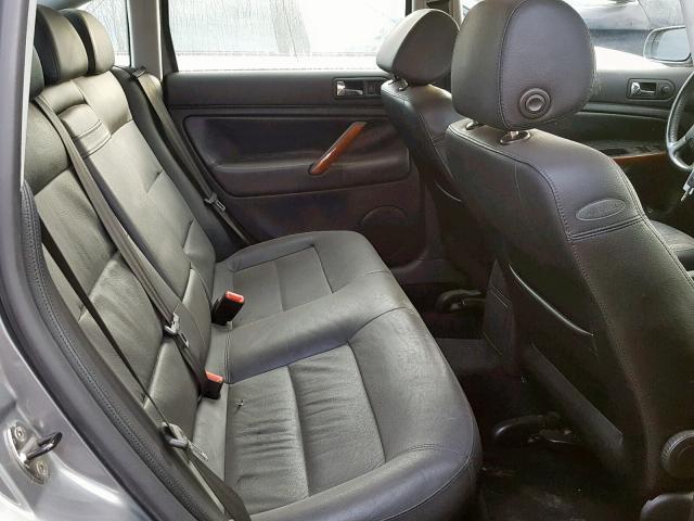 WVWRH63B94P106475 - 2004 VOLKSWAGEN PASSAT GLX 银色 照片 6