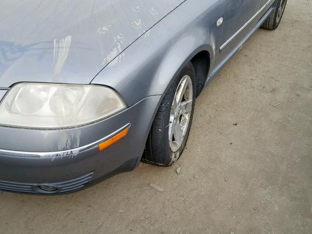 WVWRH63B94P106475 - 2004 VOLKSWAGEN PASSAT GLX 银色 照片 9