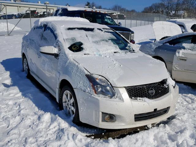 3N1AB6AP1AL711355 - 2010 NISSAN SENTRA 2.0 WHITE photo 1