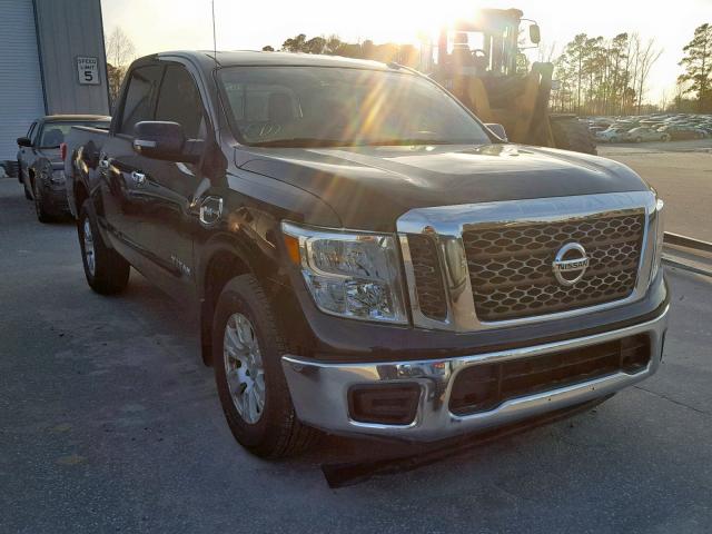 1N6AA1EK9HN529363 - 2017 NISSAN TITAN S BLACK photo 1