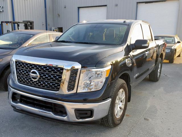 1N6AA1EK9HN529363 - 2017 NISSAN TITAN S BLACK photo 2