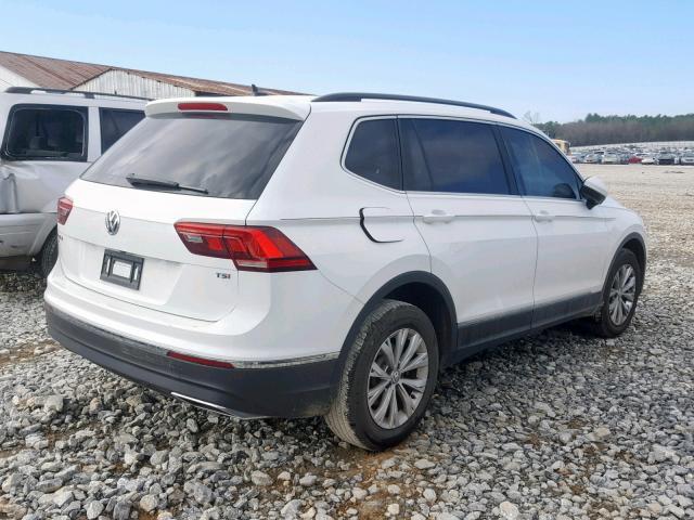 3VV3B7AX0JM002231 - 2018 VOLKSWAGEN TIGUAN SE WHITE photo 4