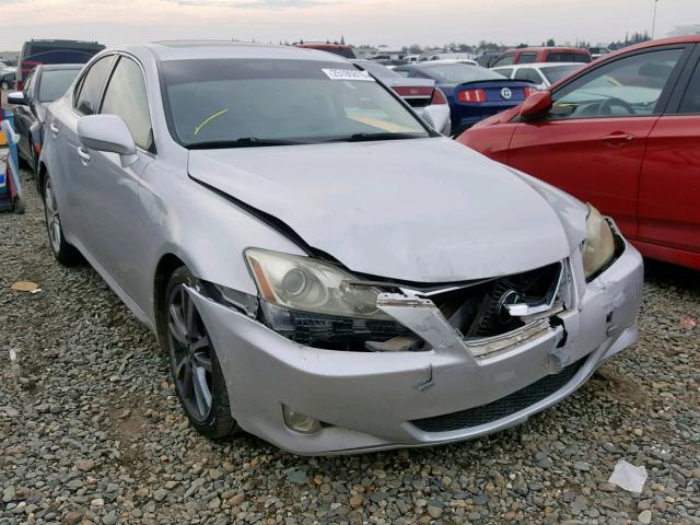 JTHBK262275048506 - 2007 LEXUS IS 250 SILVER photo 1